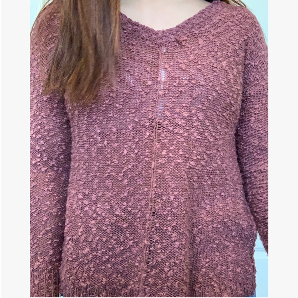 Rosy sweater